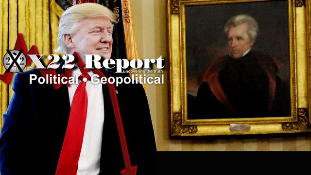 Ep. 3002b – More Biden Does The More People Wake Up, Trump Sends Andrew Jackson Message – X22report