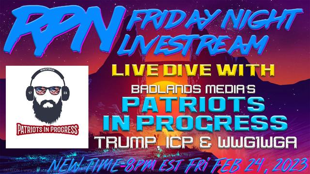 Live Dive with Patriots in Progress on Fri. Night Livestream – RedPill78