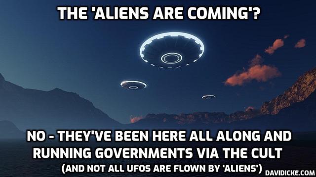 Fake Alien Invasion?  Speaking In 2019 – DavidIcke