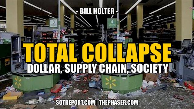 TOTAL COLLAPSE: DOLLAR, SUPPLY CHAIN, SOCIETY — Bill Holter – SGT Report