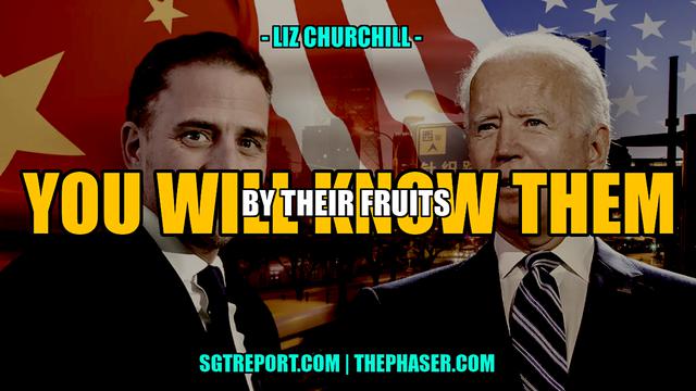 YOU WILL KNOW THEM BY THEIR FRUITS — LIZ CHURCHILL – SGT Report