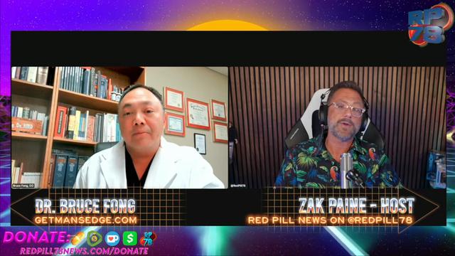 Why Are Testosterone Levels at All Time Lows in Modern Men? with Dr. Bruce Fong on Red Pill News – RedPill78